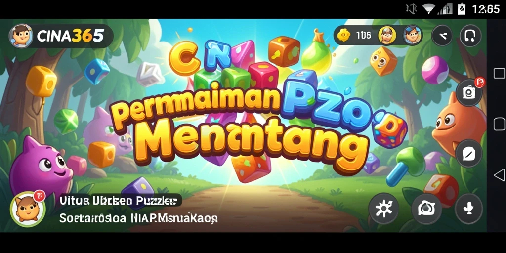 Gameplay seru dan menantang dari CINA365 dalam puzzle menarik.