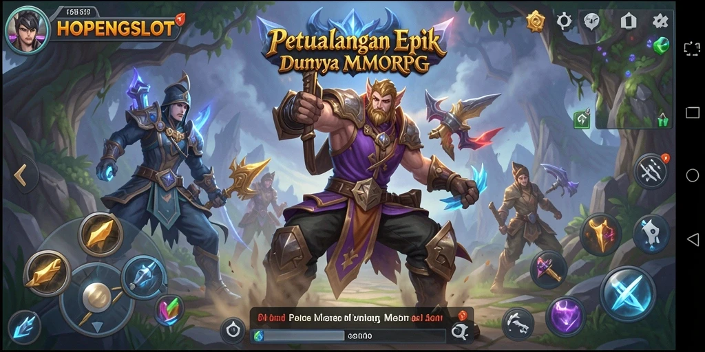 Tampilan gameplay HOPENGSLOT yang menakjubkan dan penuh aksi.