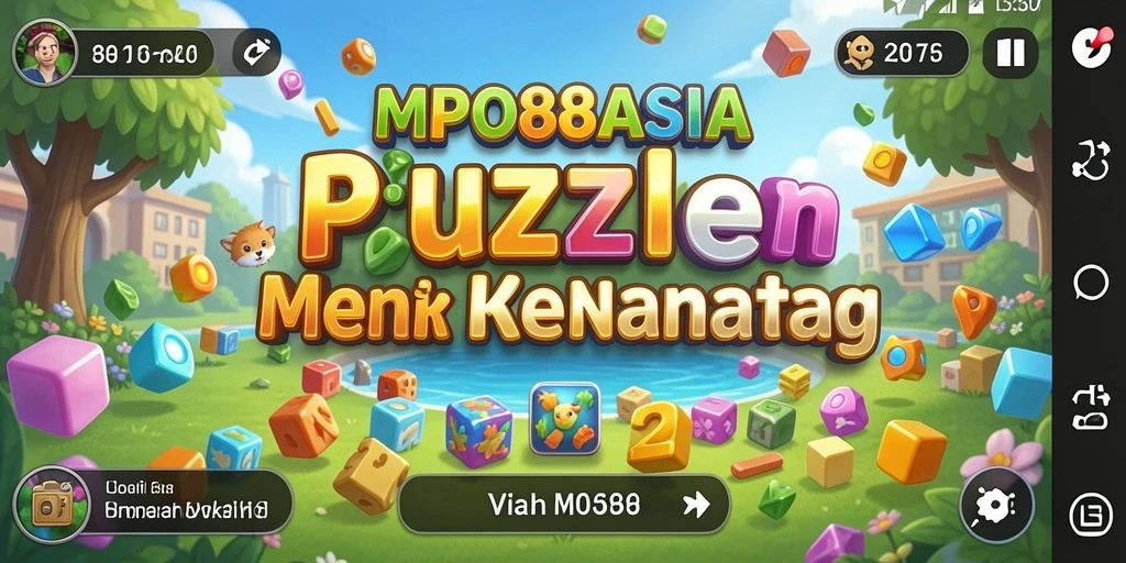 Tampilan gameplay seru dari MPO88ASIA saat pemain memecahkan teka-teki.