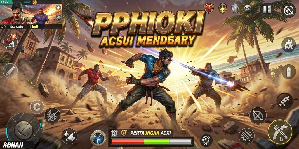 Tampilan aksi mendebarkan dari gameplay PPHOKI.