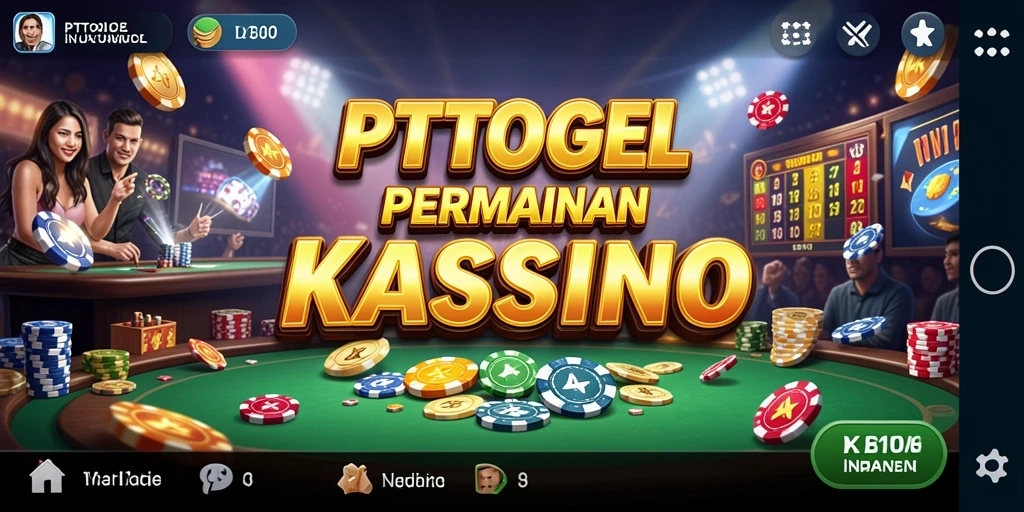 Tampilan menarik dari gameplay Kasino PTTOGEL yang penuh warna.