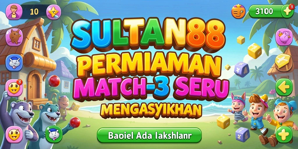 Tampilan gameplay SULTAN88 yang menarik dan penuh warna.